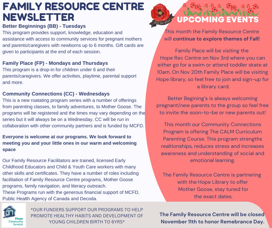 Family Resource Centre colour Newsletter November Family Resource Centre colour Newsletter November 2025