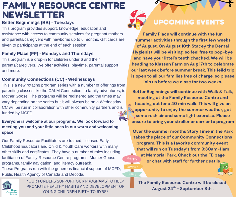 August Newsletter for SM Family Resource Centre colour Newsletter November 2025